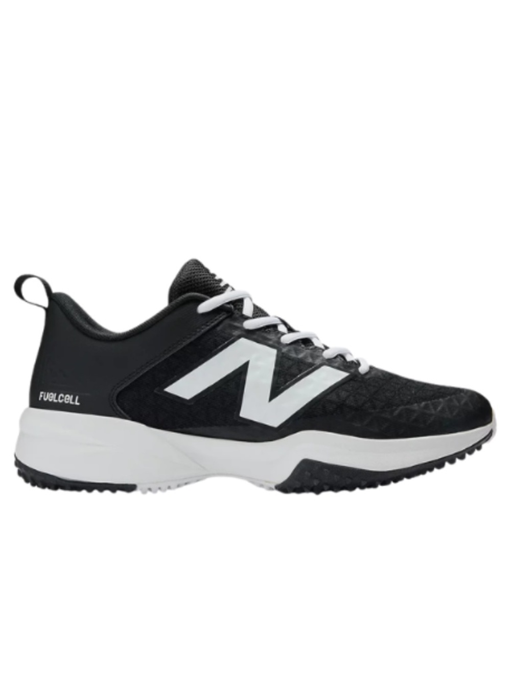 New Balance Men's Fuelcell 4040 v8 Turf Baseball Shoes - Black/White. T4040TK8
